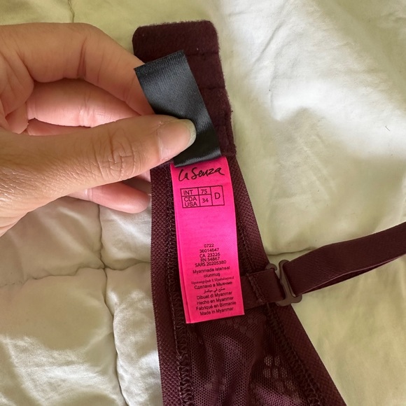 BNWOT Lasenza Unlined Lace Mesh Bra - Picture 2 of 2